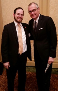 Rabbi A. D. Motzen with Georgia Lieutenant Governor Casey Cagle.