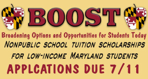 Deadline for Maryland BOOST tuition scholarship program