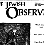 The Jewish Observer Vol. 2 No. 6 April 1965/Iyar 5725