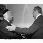 Governor Mario Cuomo and Rabbi Moshe Sherer