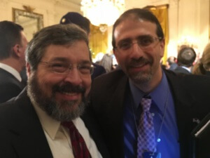 RAbbi Abba Cohen with U.S. Ambassador to Israel Dan Shapiro