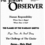 The Jewish Observer Vol. 5 No. 3 May 1968/Sivan 5728